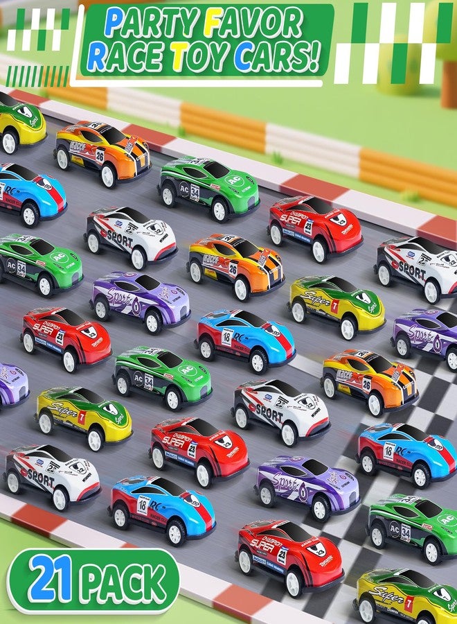 Beestech 21 Pack Pull Back Toy Cars, Party Favors, Goodie Bag Stuffers, Race Vehicles Bulk, Pinata Fillers, Teacher Treasure Prize Box Toys for Boys Girls Toddlers 2,3,4,5 Years Old - Image 4